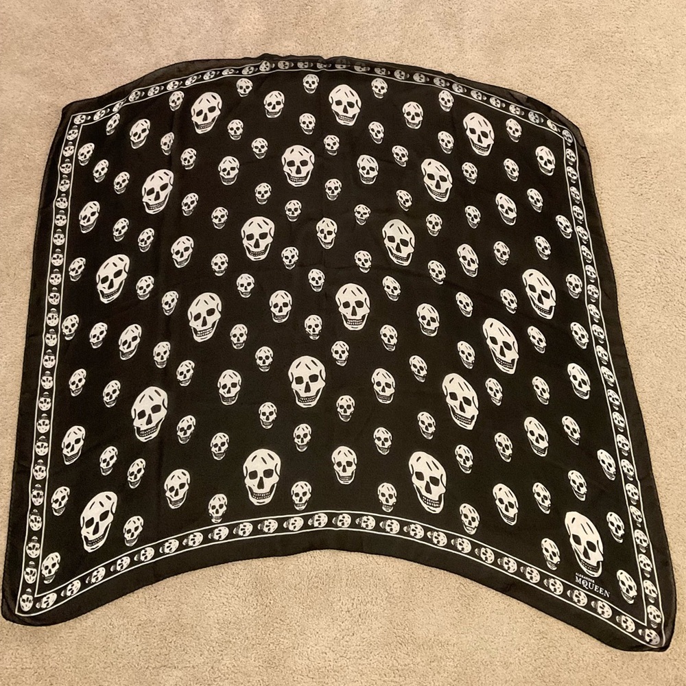 Alexander McQueen Silk Scarf